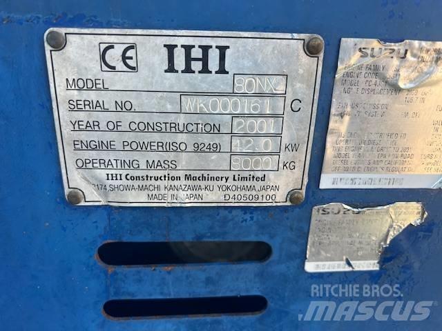 IHI 80 NX Miniekskavaatorid < 7 t