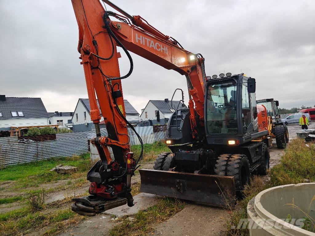 Hitachi ZX 140 W-5 Ratasekskavaatorid