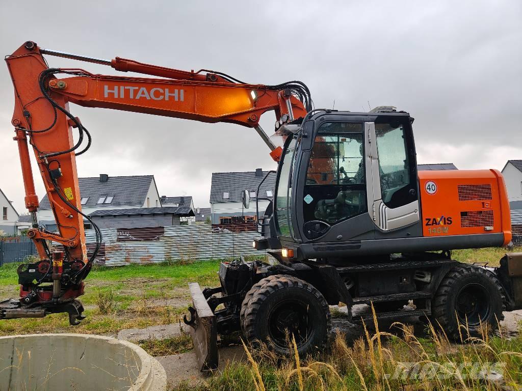Hitachi ZX 140 W-5 Ratasekskavaatorid