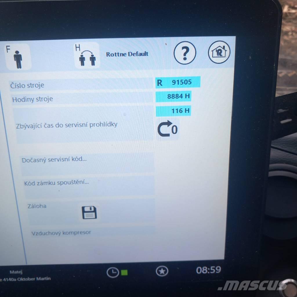 Rottne H21D Harvesterid