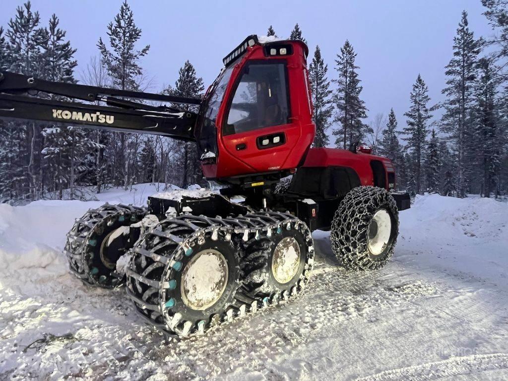 Komatsu 901 Harvesterid