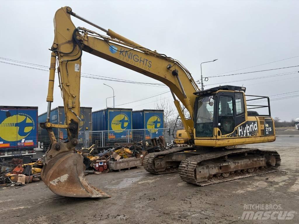 Komatsu HB 215 LC Roomikekskavaatorid