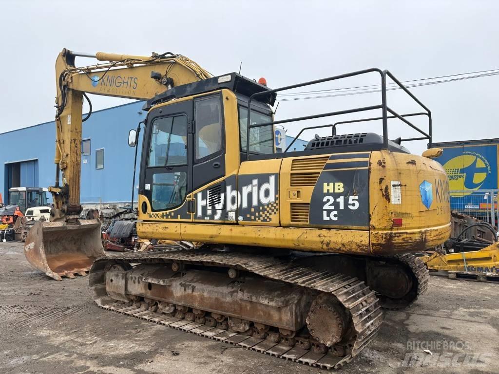 Komatsu HB 215 LC Roomikekskavaatorid