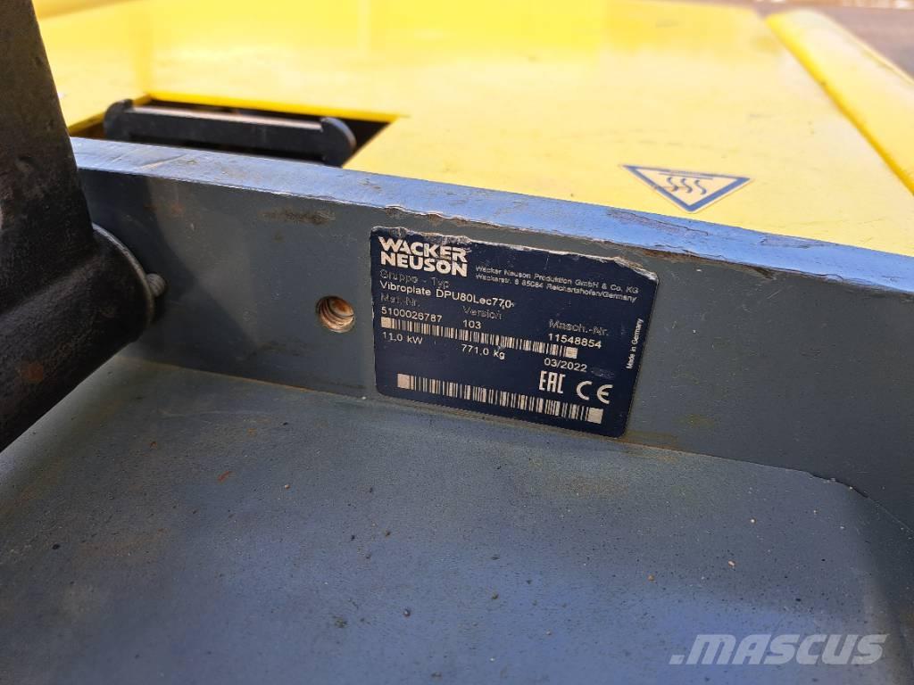 Wacker Neuson DPU 80 Vibraatorid