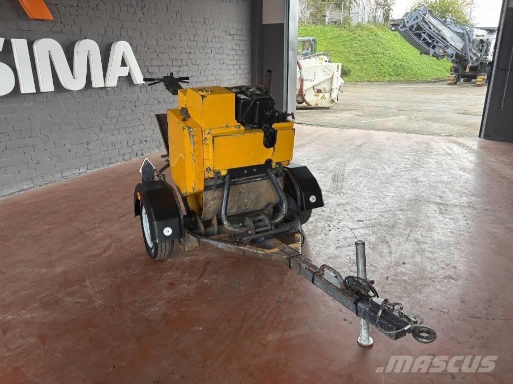 Terex MBR 71 Ühe trumliga rullid