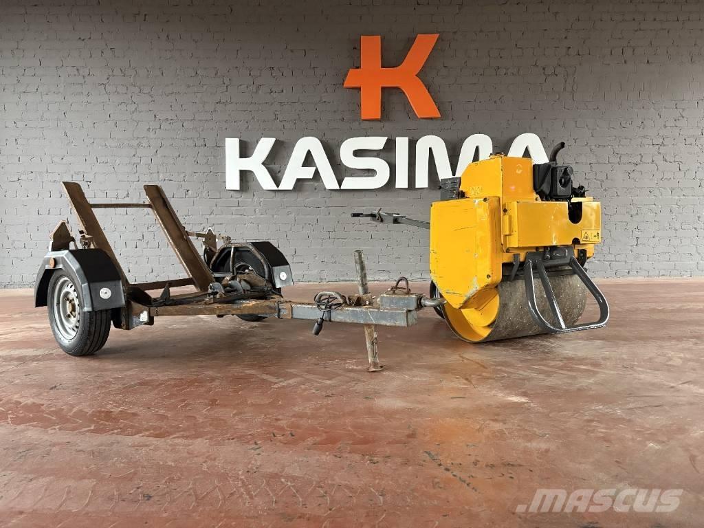 Terex MBR 71 Ühe trumliga rullid