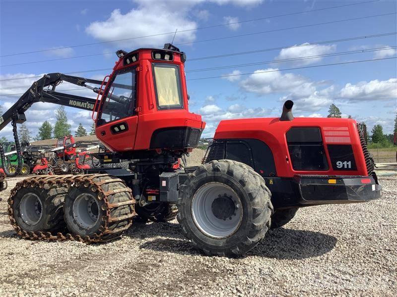 Komatsu 911 Harvesterid
