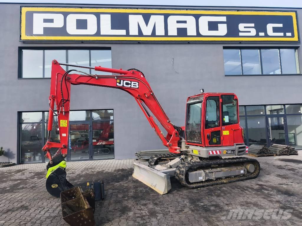 JCB 100 C Väikeekskavaatorid 7t-12t