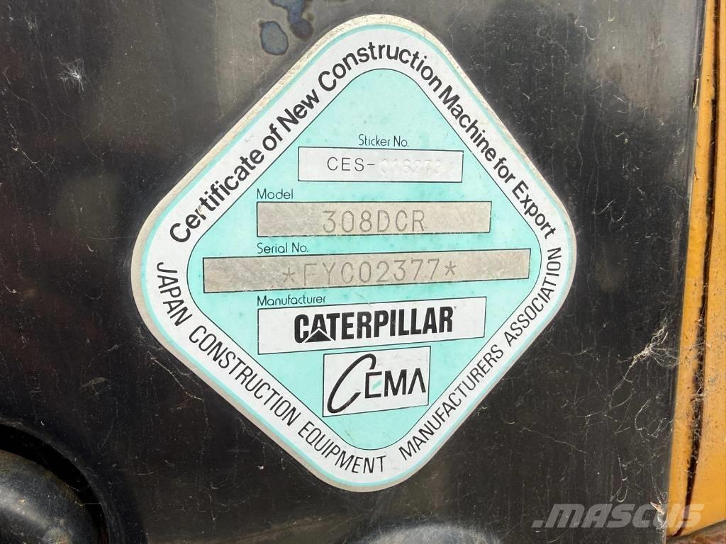CAT 308 D CR Roomikekskavaatorid