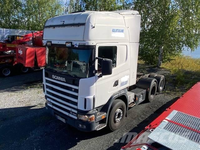 Scania R 164, 6x2 Sadulveokid