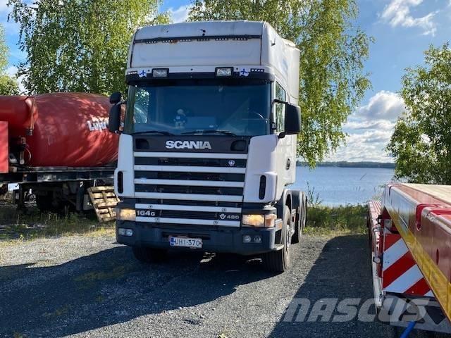 Scania R 164, 6x2 Sadulveokid