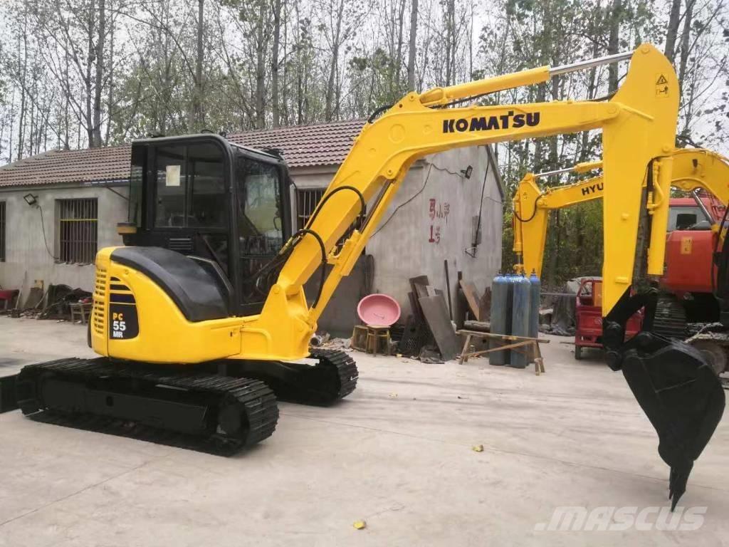 Komatsu PC 55 Roomikekskavaatorid