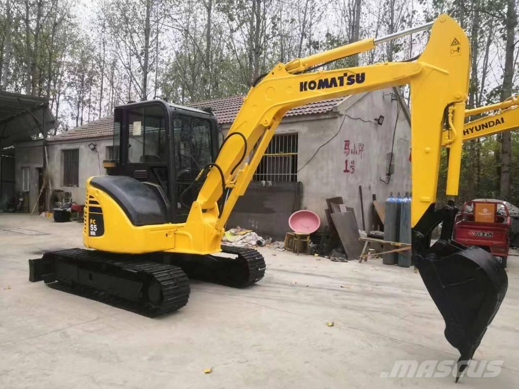 Komatsu PC 55 Roomikekskavaatorid