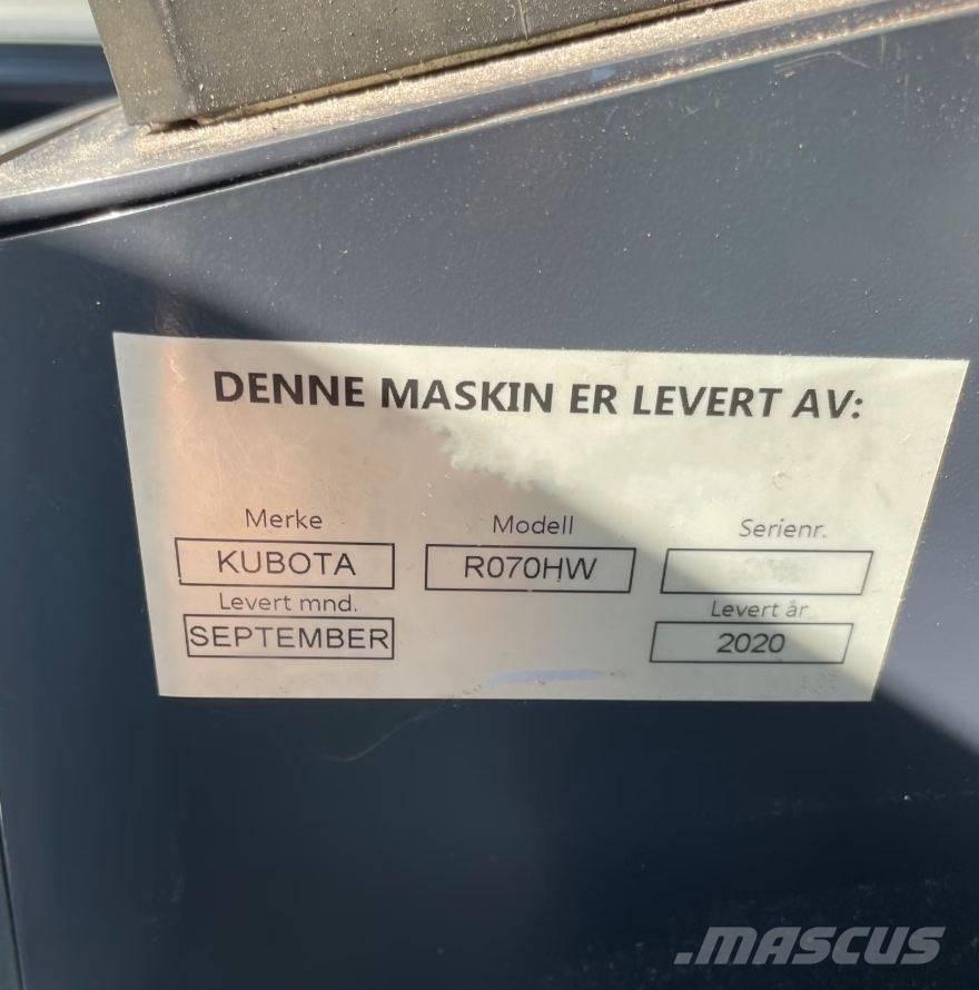 Kubota R 070 HW Rataslaadurid