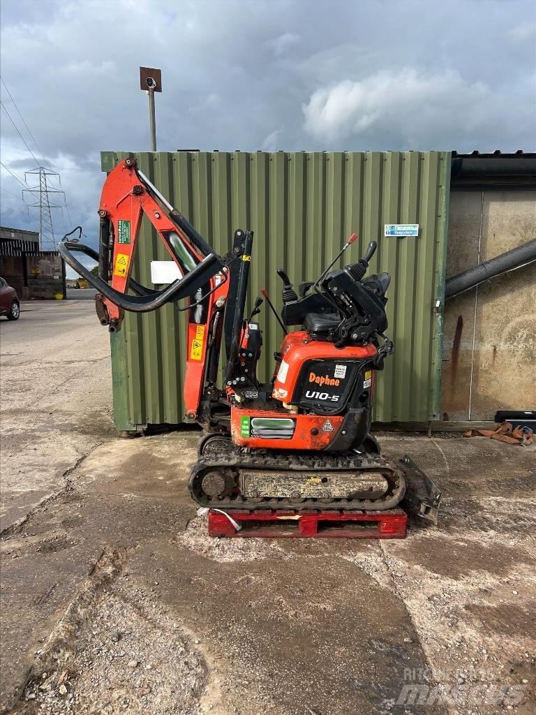 Kubota U 10-5 Miniekskavaatorid < 7 t