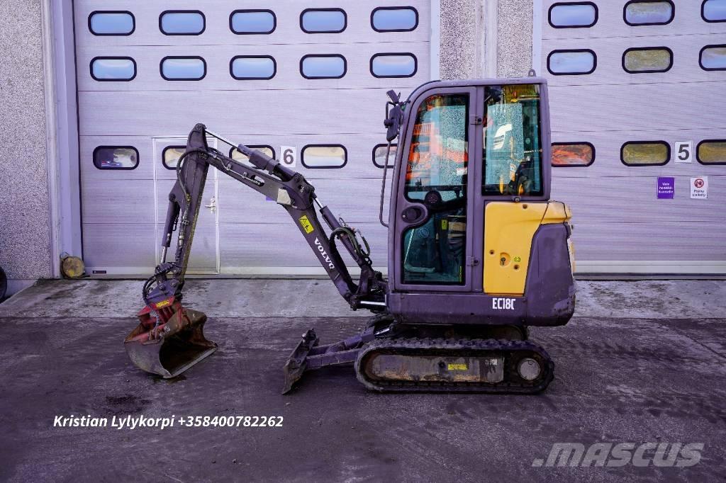 Volvo EC18C Miniekskavaatorid < 7 t