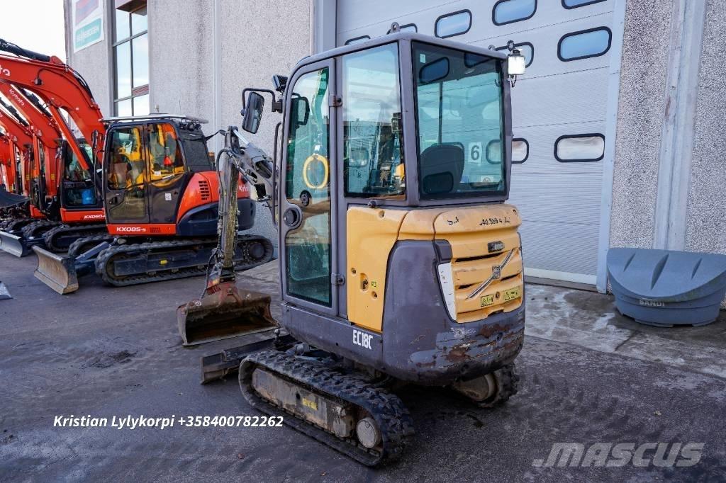Volvo EC18C Miniekskavaatorid < 7 t