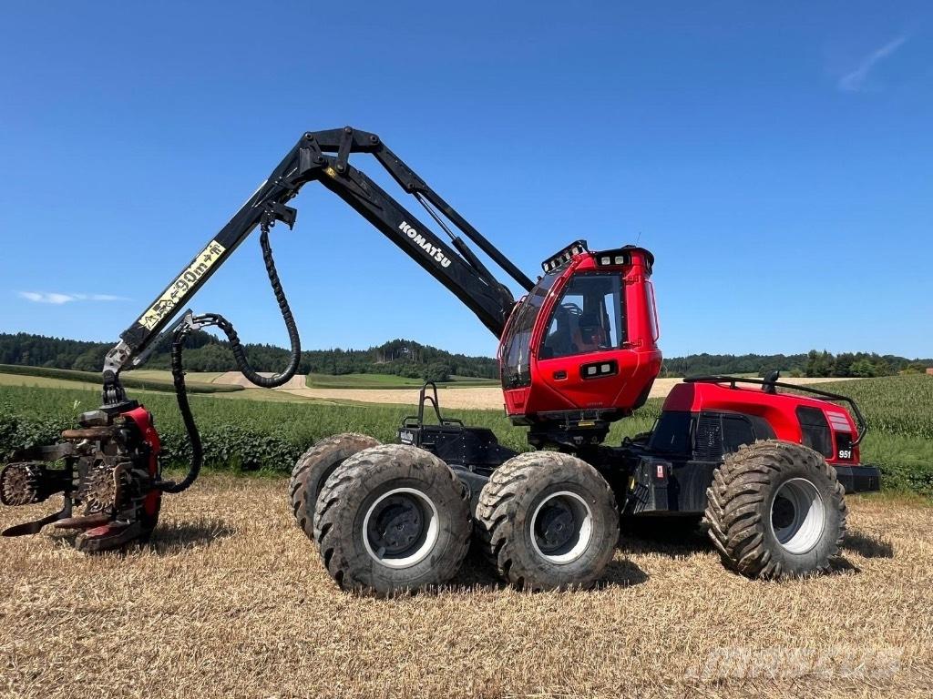 Komatsu 951 Harvesterid