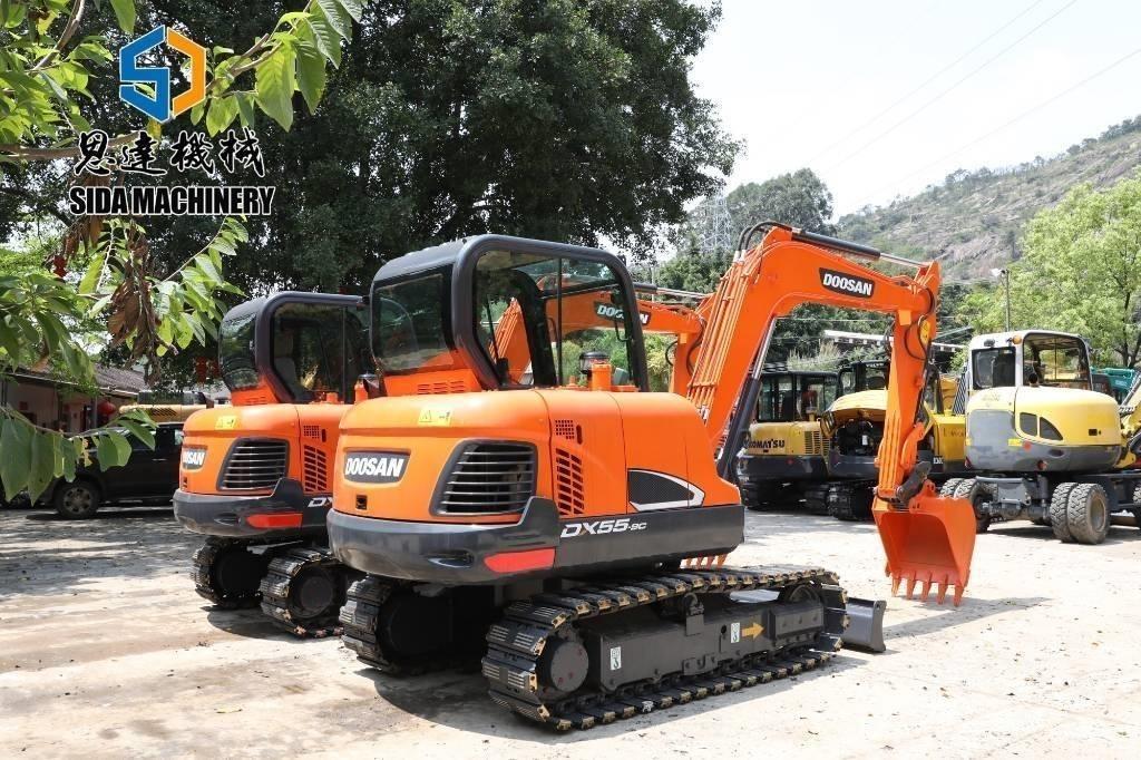 Doosan DX 55-9 C Miniekskavaatorid < 7 t