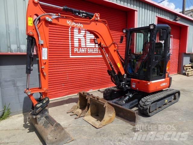 Kubota U 36-4 Miniekskavaatorid < 7 t