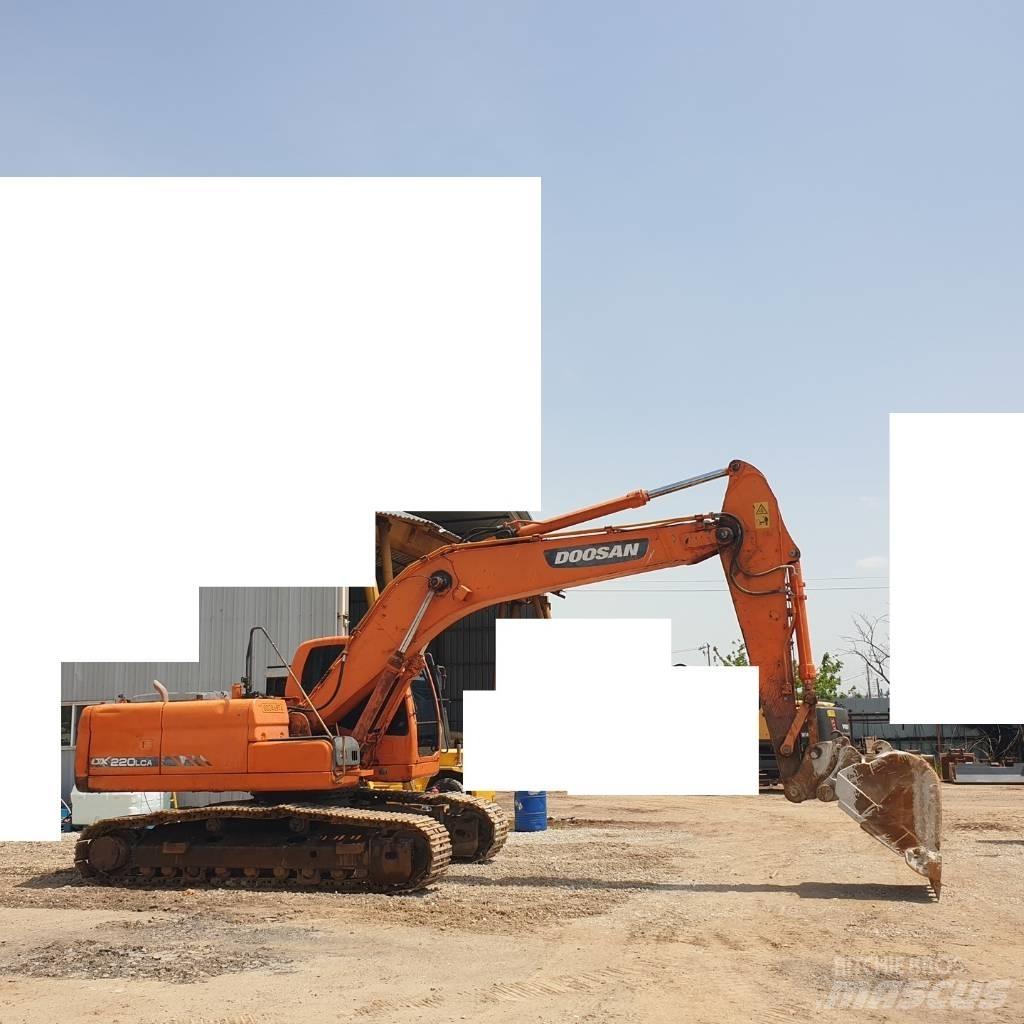 Doosan DX 220 LCA Roomikekskavaatorid