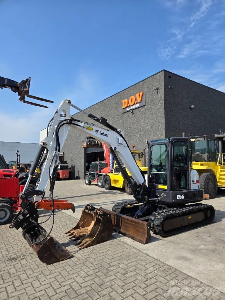 Bobcat E 55 Miniekskavaatorid < 7 t