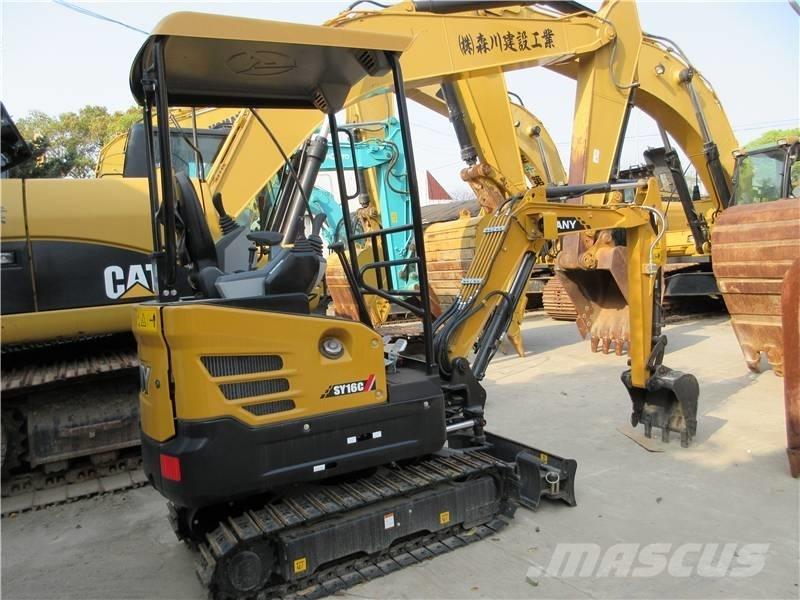 Sany SY 16 C Miniekskavaatorid < 7 t