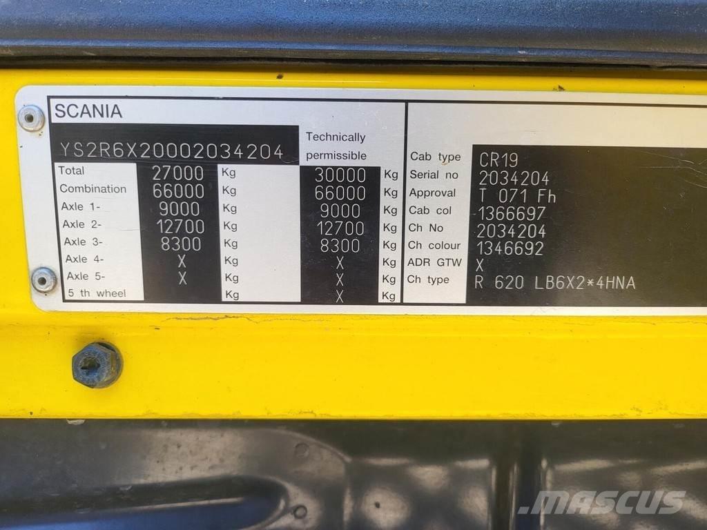 Scania R620 6X2*4 Kallurid