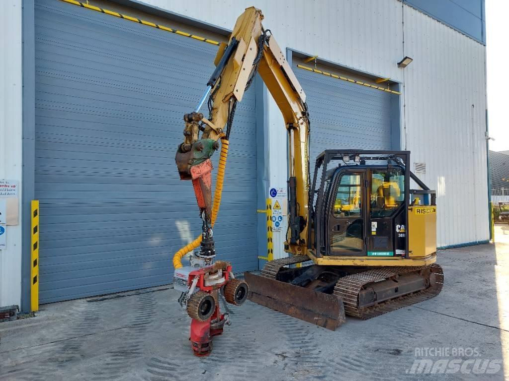 CAT 308E Metsaekskavaatorid