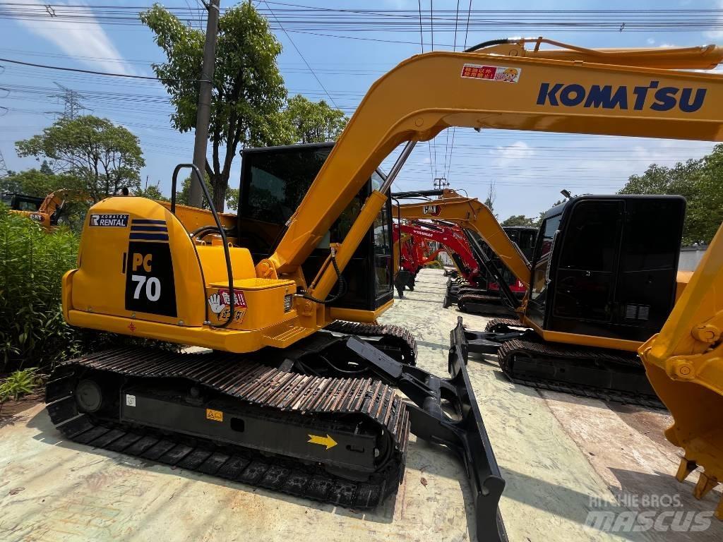 Komatsu PC 70 Väikeekskavaatorid 7t-12t