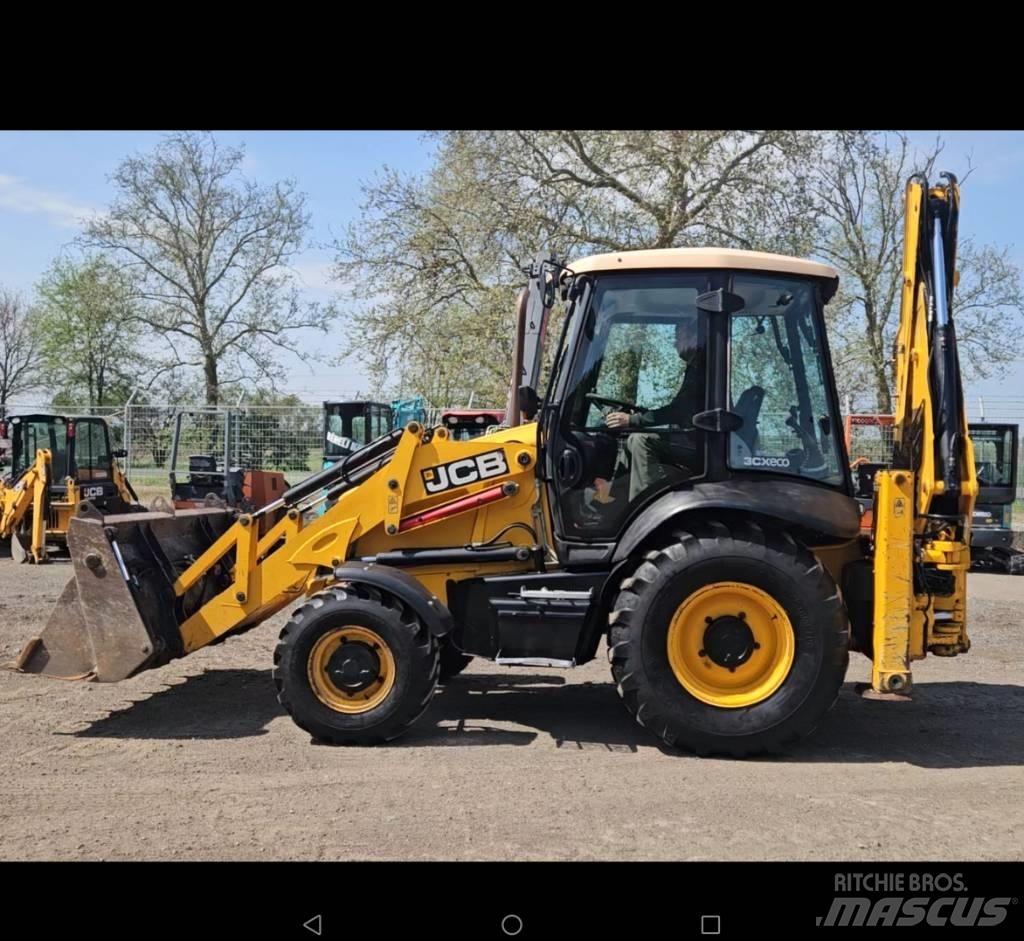 JCB 3 CX Ekskavaatorlaadurid