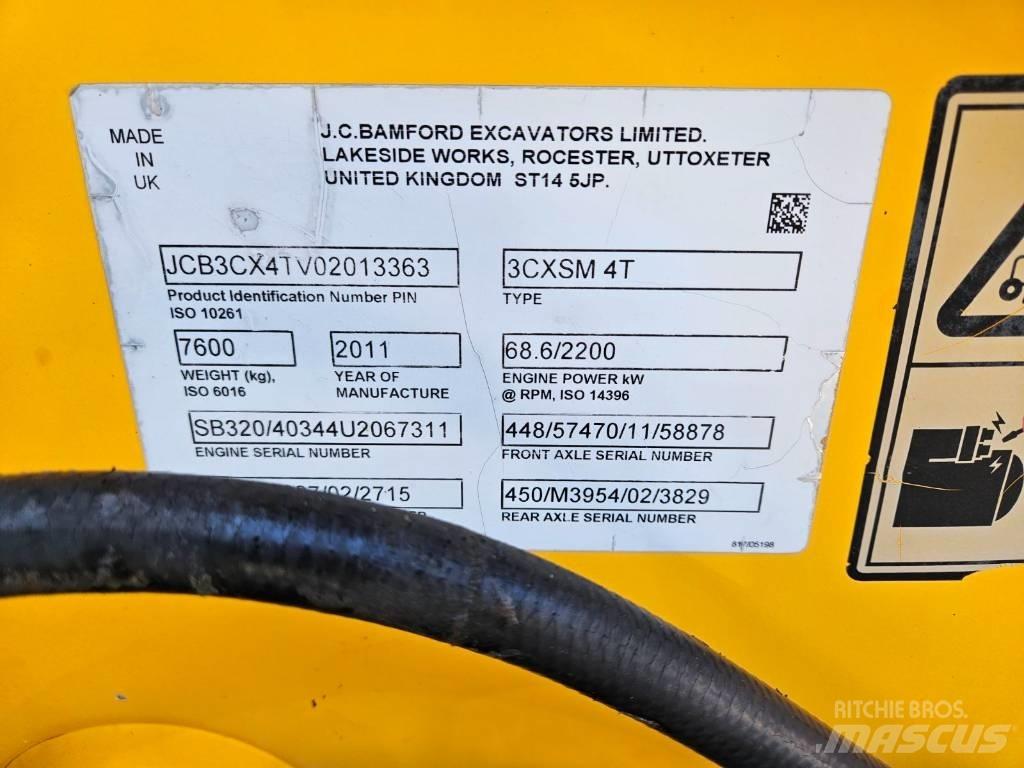 JCB 3 CX Ekskavaatorlaadurid