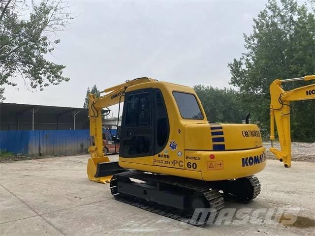 Komatsu PC 60-7 Roomikekskavaatorid