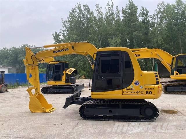 Komatsu PC 60-7 Roomikekskavaatorid