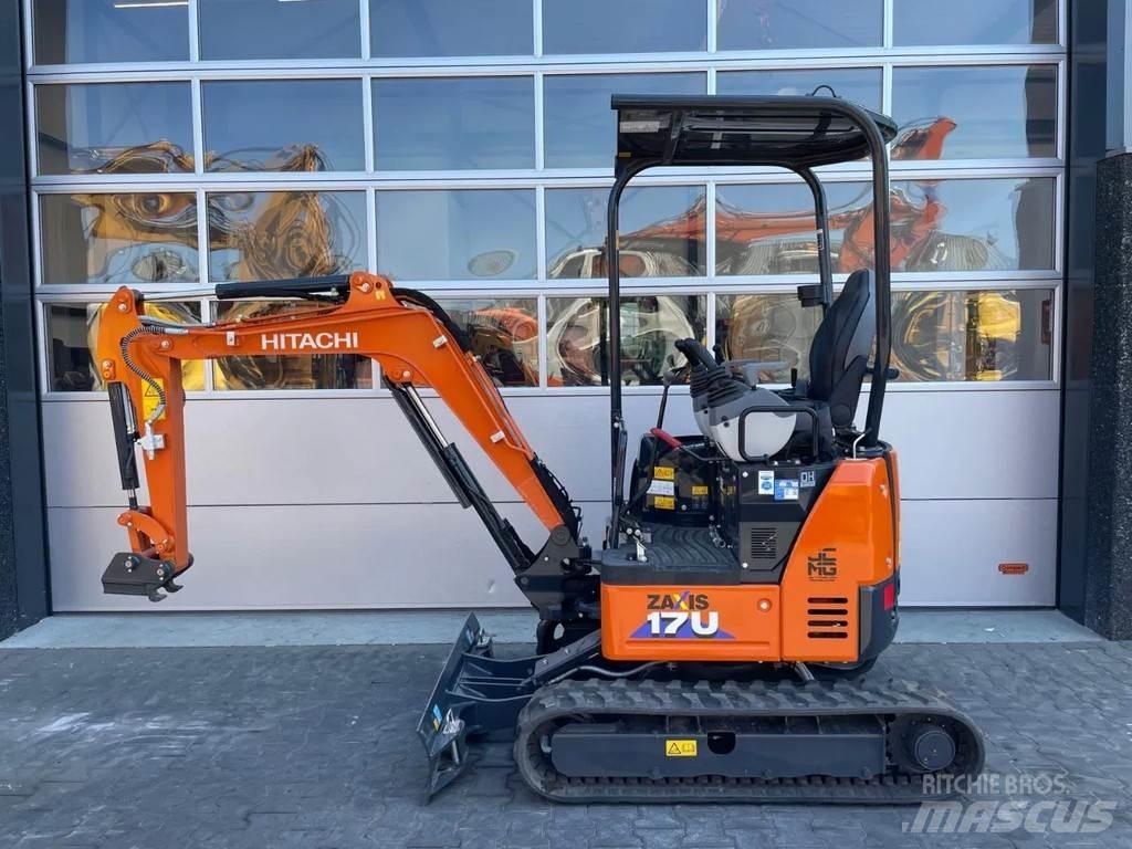 Hitachi ZX17U Miniekskavaatorid < 7 t