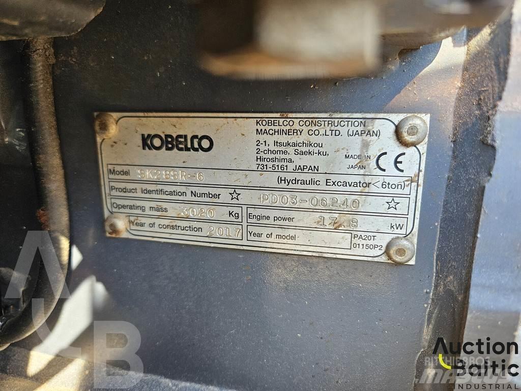 Kobelco SK28SR-6 Miniekskavaatorid < 7 t