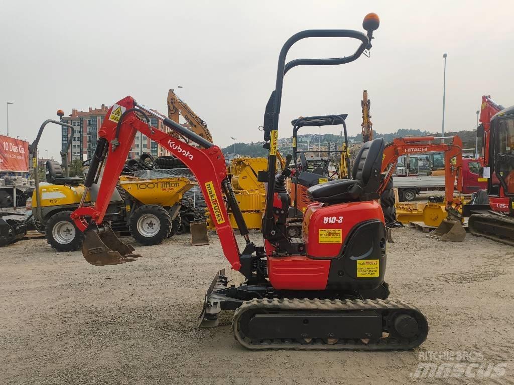 Kubota U 10-3 Miniekskavaatorid < 7 t