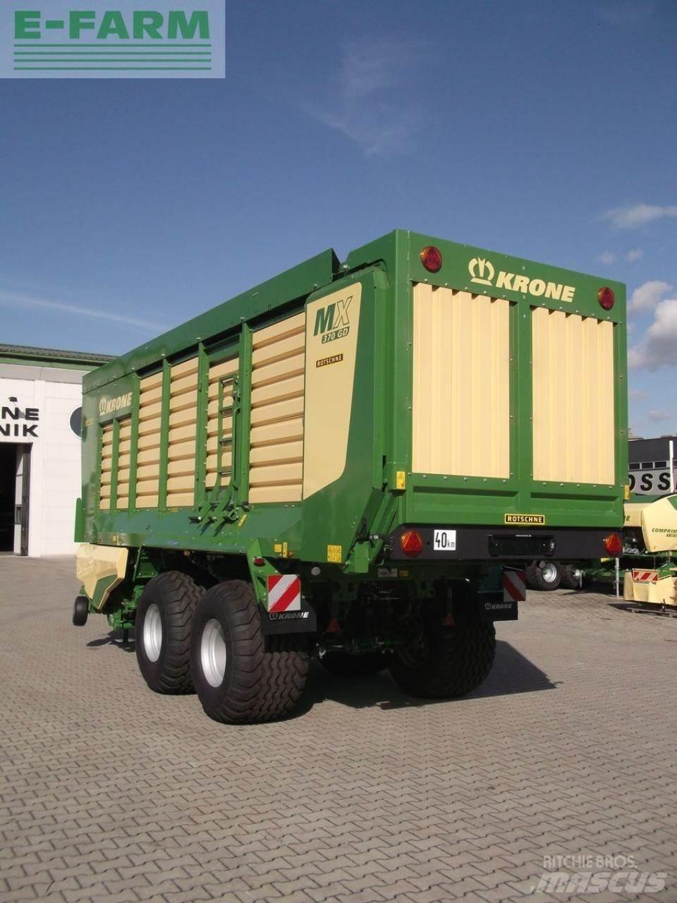 Krone mx 370 gd Viljavankrid