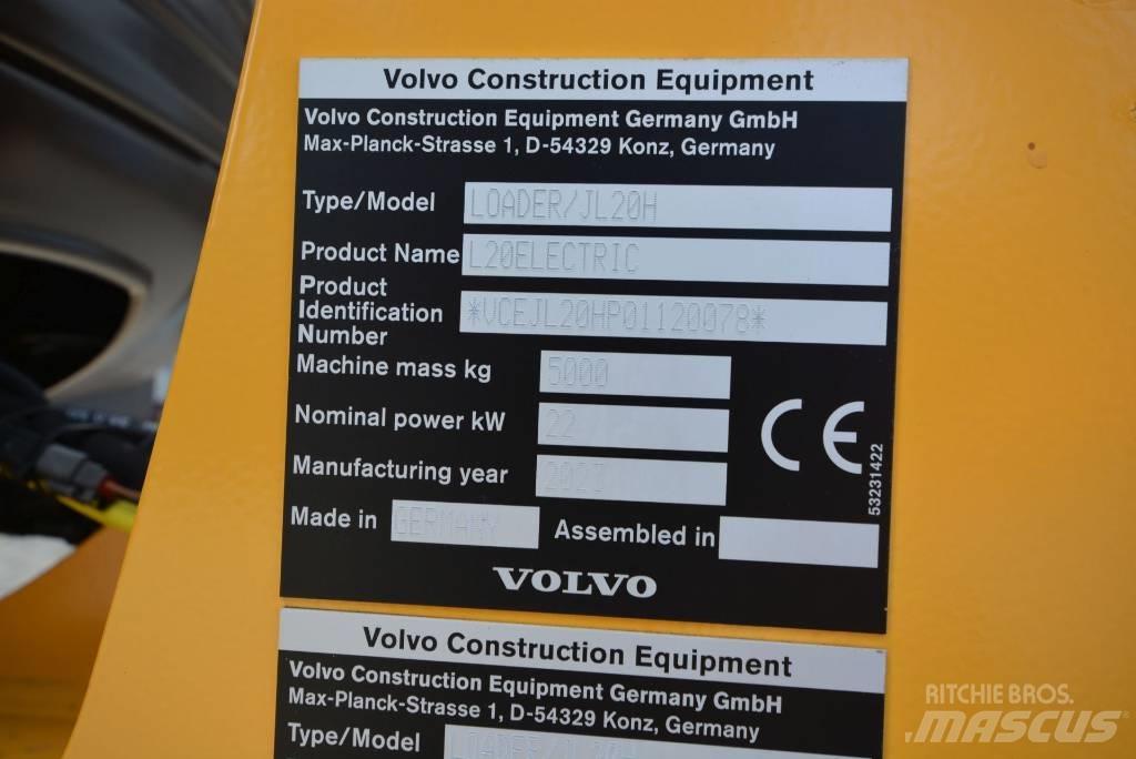 Volvo L 20 electric Rataslaadurid
