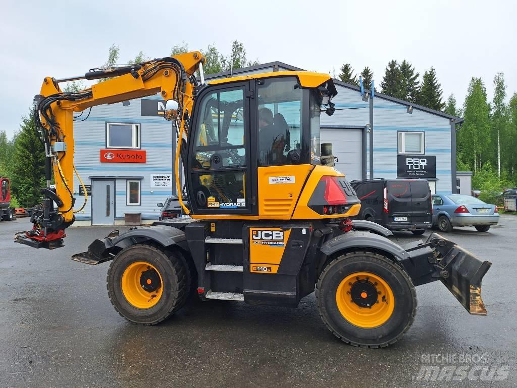 JCB Hydradig 110 W Ratasekskavaatorid