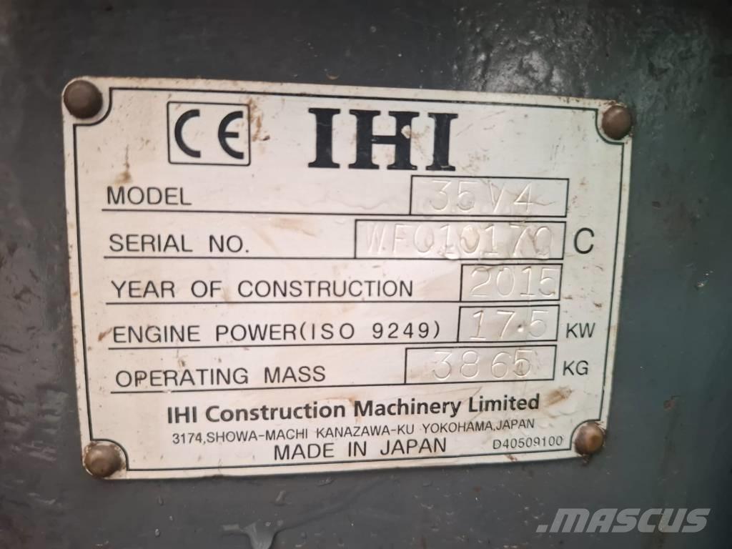 IHI 35 V4 Miniekskavaatorid < 7 t