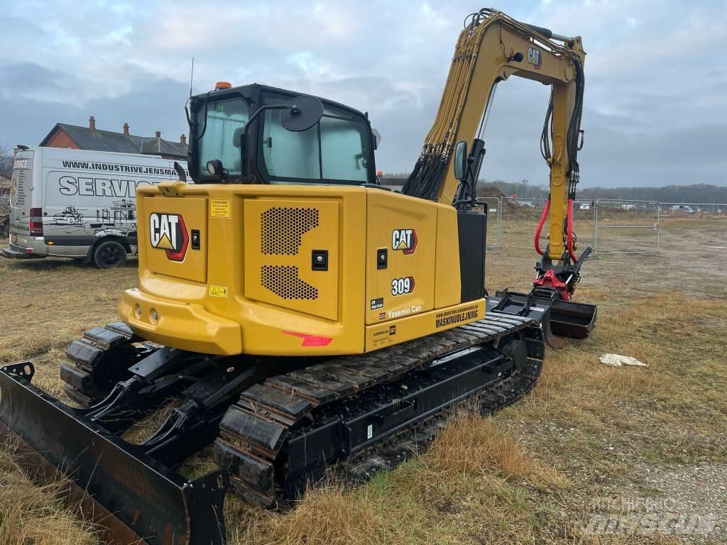 CAT 309 Väikeekskavaatorid 7t-12t