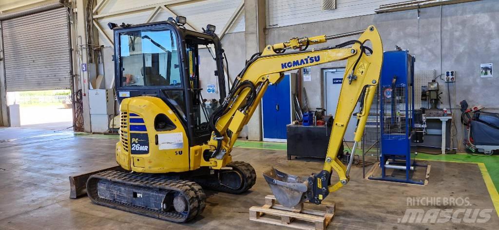 Komatsu PC 26 MR Miniekskavaatorid < 7 t