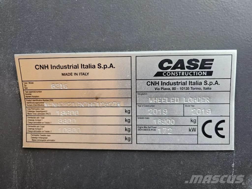 CASE 821G Rataslaadurid