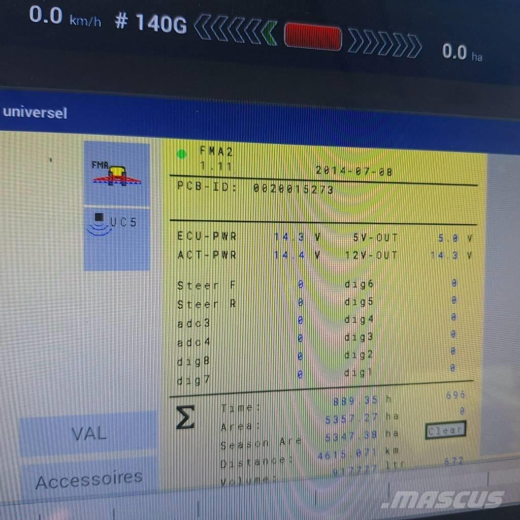 Vicon IXTER B 18 Ripp-pritsid