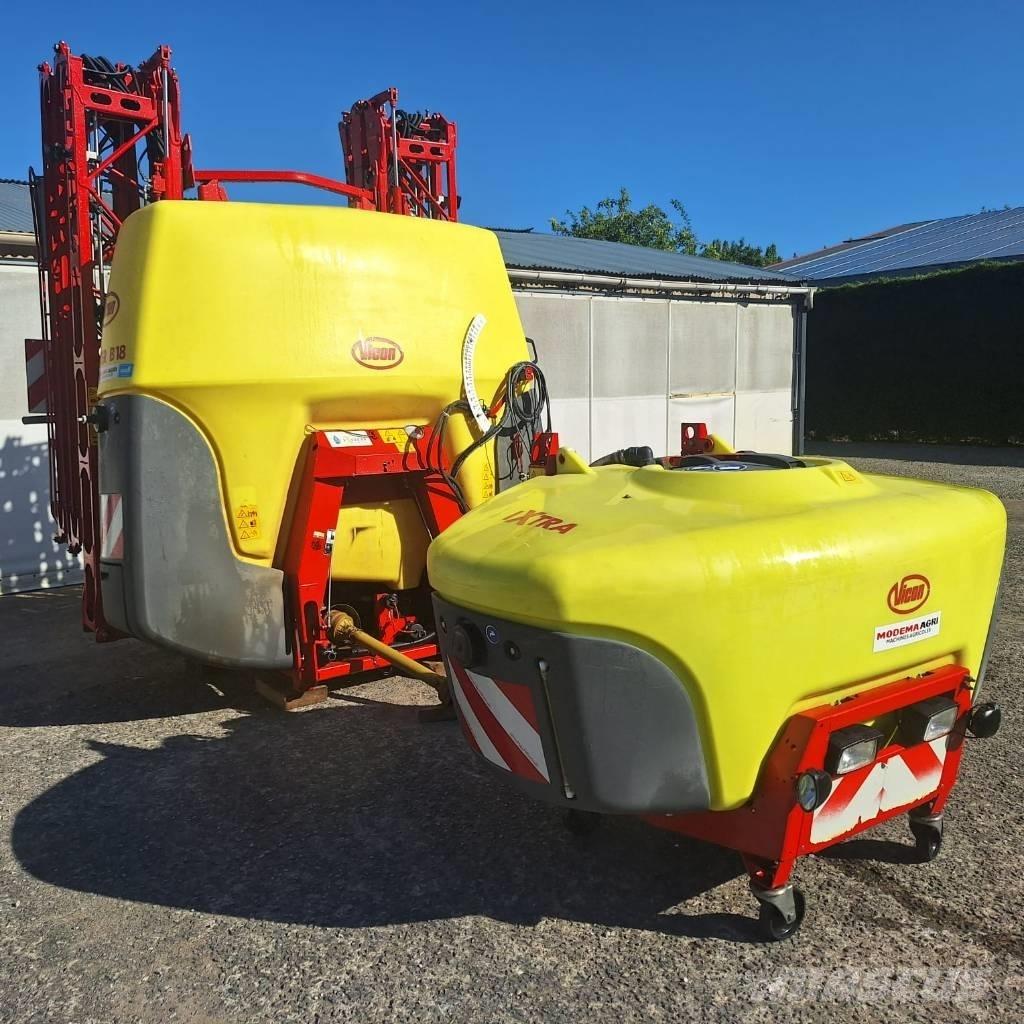 Vicon IXTER B 18 Ripp-pritsid
