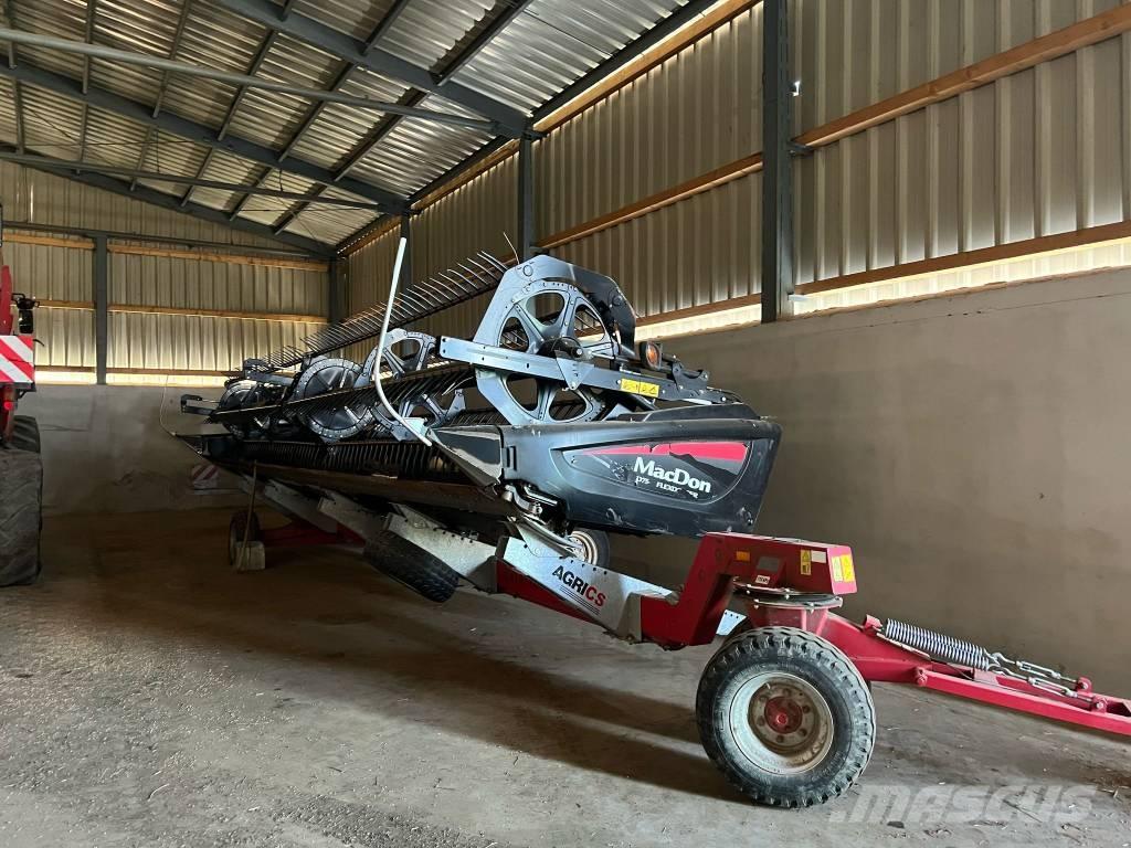 MacDon FD 75 Kombainide heedrid