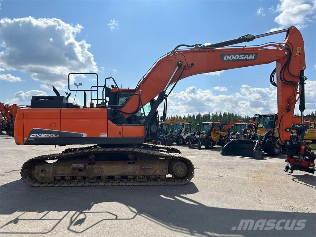 Doosan DX255LC-5 Roomikekskavaatorid