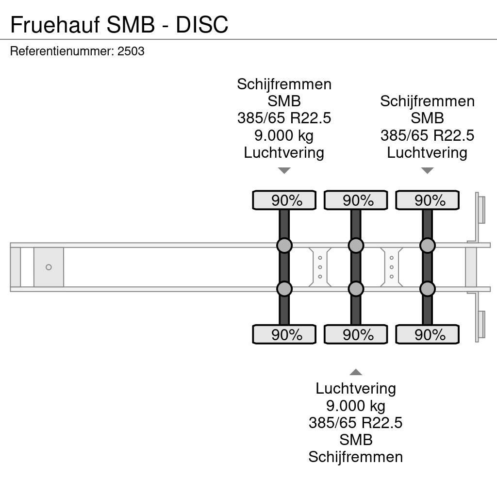 Fruehauf SMB - DISC Tentpoolhaagised