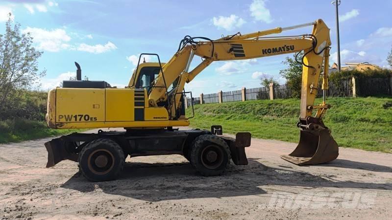 Komatsu PW 170-6 Ratasekskavaatorid